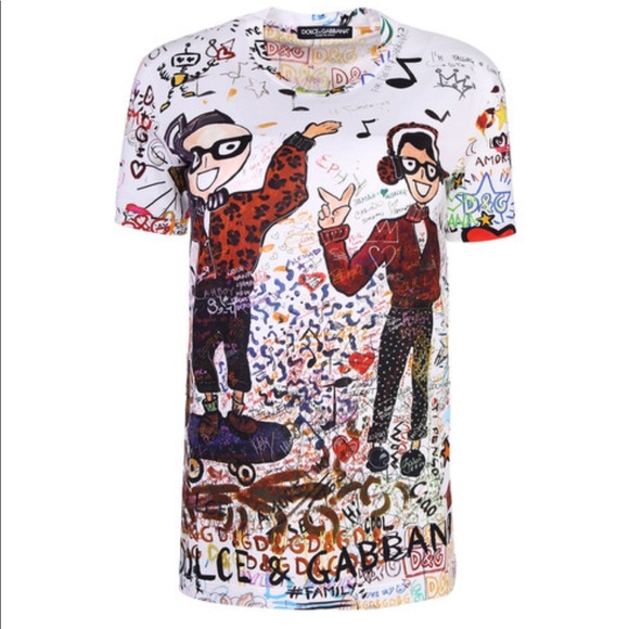 Dolce & Gabbana Other - DOLCE AND GABBANA GRAFFITI T-SHIRT